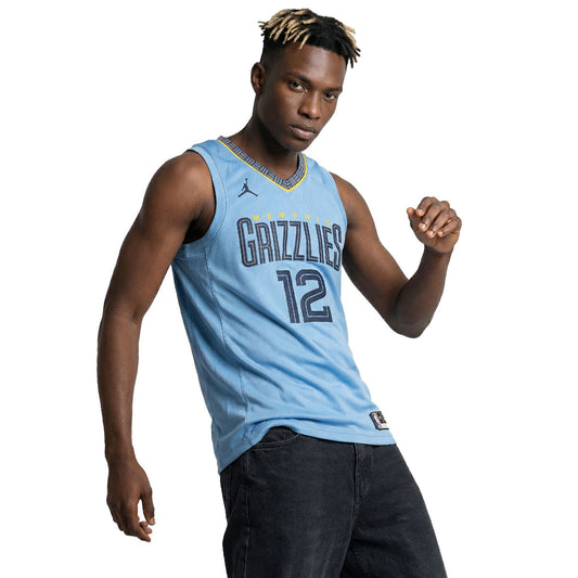 Jordan Jersey Memphis Grizzlies Swingman Statement Edition Ja Morant Light Blue (JR-DO9531-422) Unisex