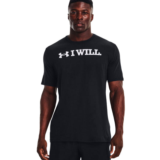 Under Armour T-Shirt I Wll Black (1379023-001) Unisex