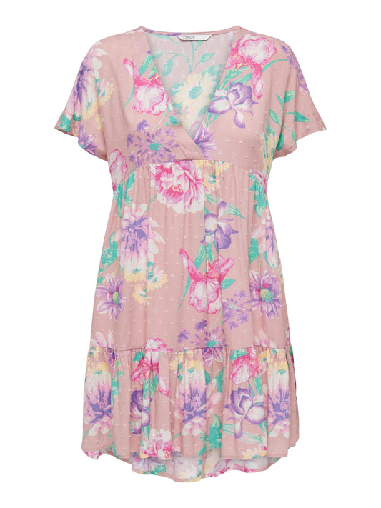 Only ONLPARIS LIFE S/S TUNIC DRESS PTM (9513092) Women