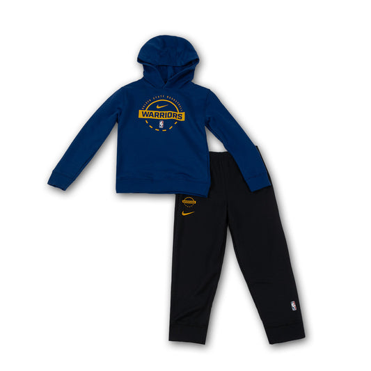 Nike Tracksuit Golden State Warriors Club Fleece Grey-Blue (NI-EZ2B3NBHQ-WAR) Kids
