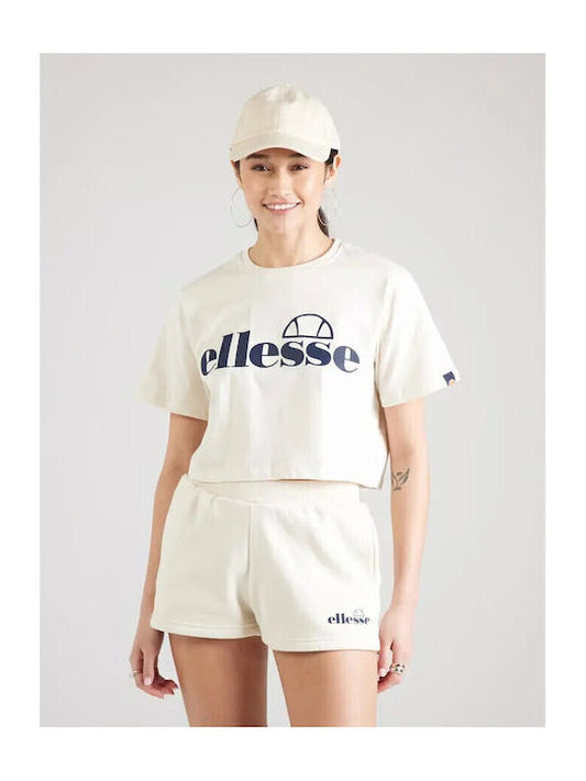 Silo Cropped Tee Off White (SGA16452) Women