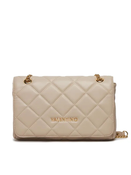 Mario Valentino Quilted Shoulder Bag White (VBS3KK02R-991) Women