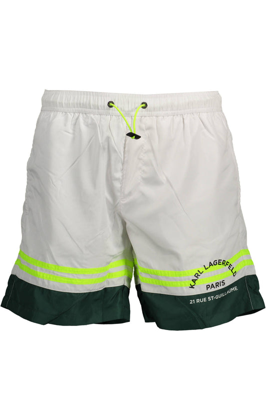 KARL LAGERFELD BEACHWEAR Swimwear (KL22MBS03_BIANCO_WHITE) Men