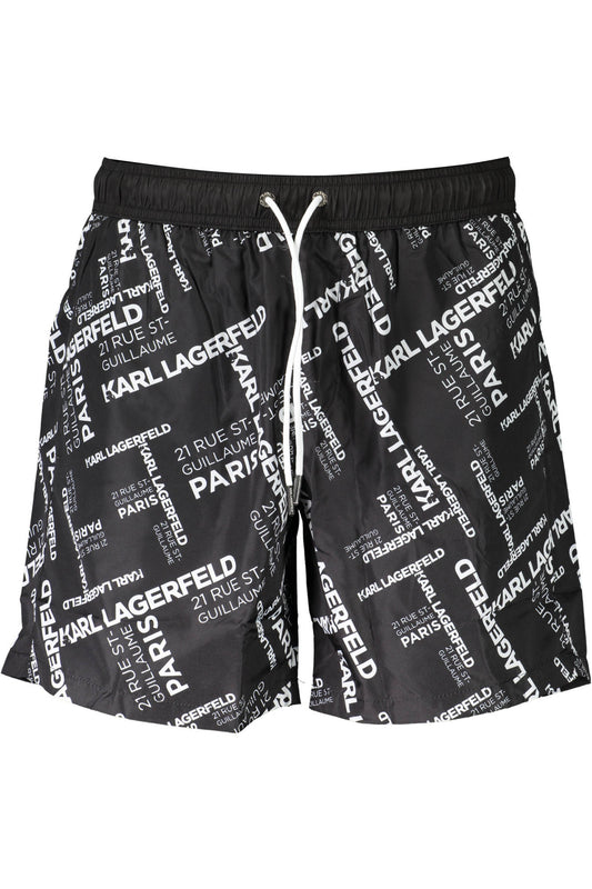 KARL LAGERFELD BEACHWEAR Swimwear (KL20MBM08_F72AE87_NEROBLACK) Men