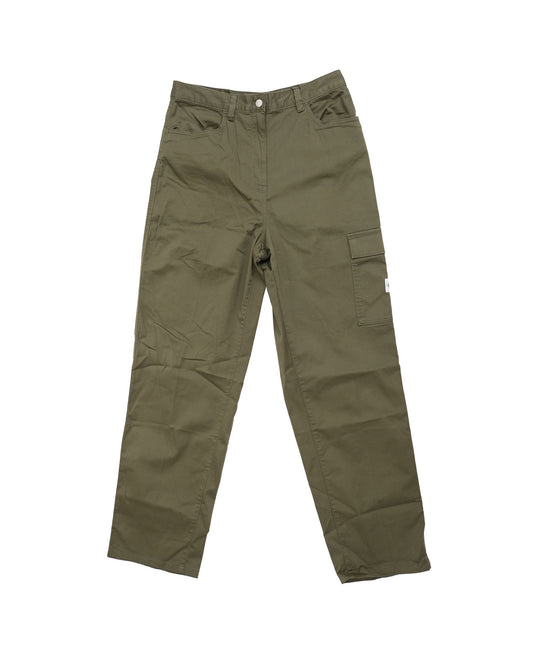 Calvin Klein Womens Pants J20J221297LDY Green