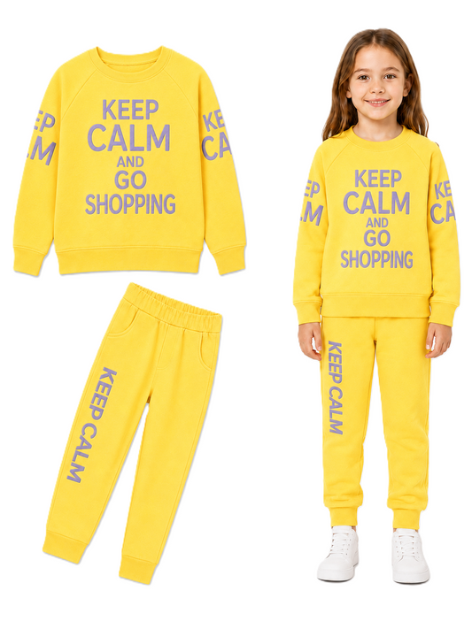 AGNELLINO Set Tracksuit ' 305 Yellow (9969) Kids