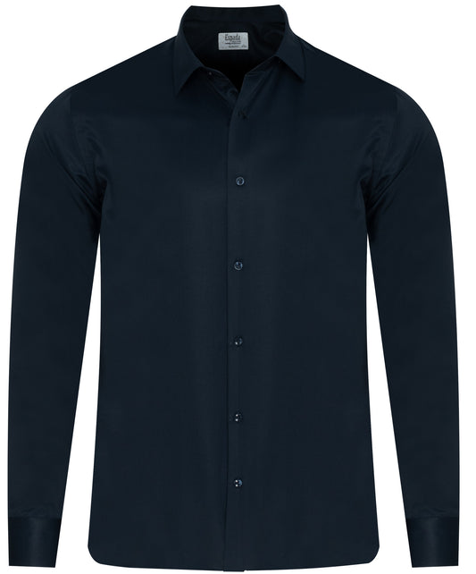 ESPADA Shirt SLIM FIT 0786S Navy 65/35 (8356) Men