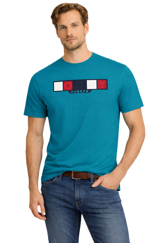 JUMPER T SHIRT T Shirt 3006 Turquoise (9105) Men