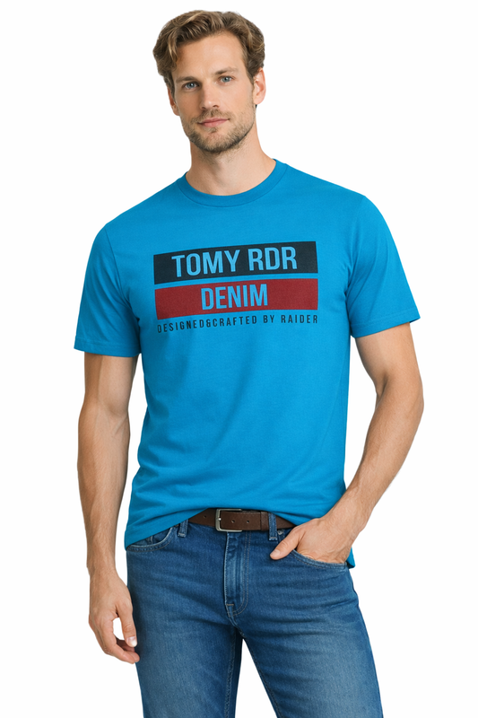 JUMPER T SHIRT T Shirt 3019 Blue (9172) Men