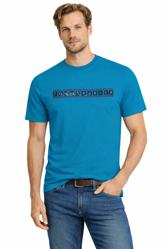 JUMPER T SHIRT T Shirt 3030 Blue (9187) Men