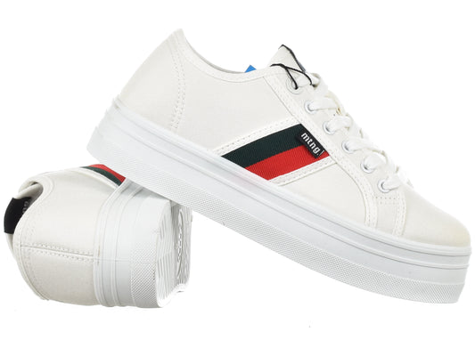 MTNG Shoes Women's CANVAS WHITE (4157) Women