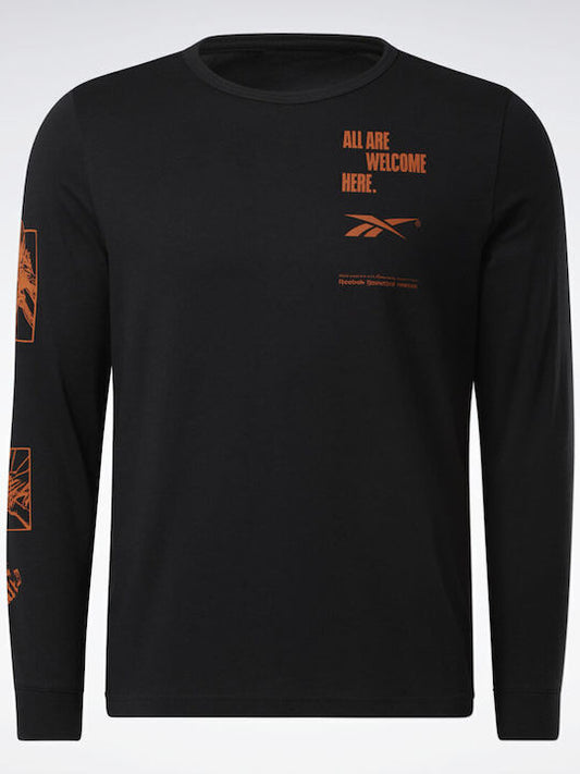 Reebok LONGSLEEVE BB BASKETBALL AAWH LS TEE HM6240 (7798) Men