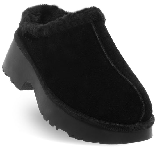 SOLO SOPRANI COUTURE Shoes SSW521P32/51 REMY SUEDE FUR BLACK (8152) Women