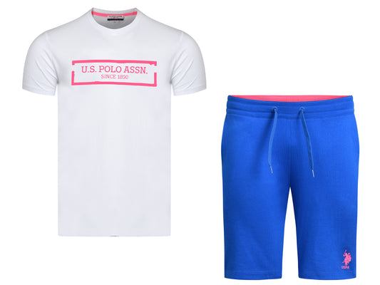 U.S. Polo Assn. Set SUMMER T Shirt and Shorts KURT 132 66291 49351 503 (5028) Men