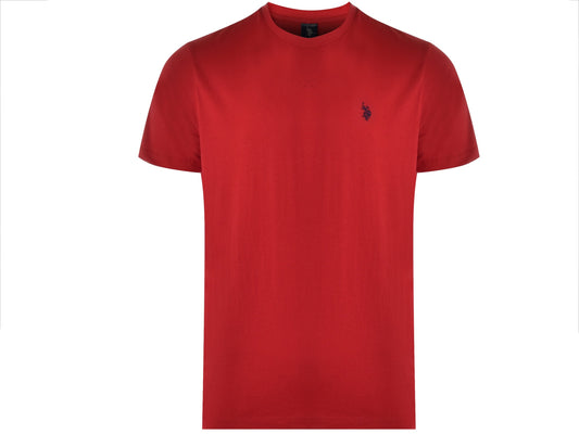U.S. Polo Assn. T-SHIRT Men's CREW NECK Red (4080) Men