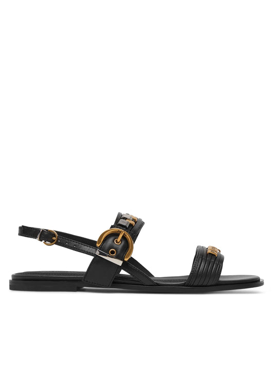 MILLY 08 - SANDAL NAPPA BLACK Women