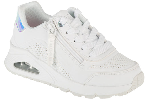 Skechers Uno Gen1 - Zip And Stride 310554L-WHT Kids